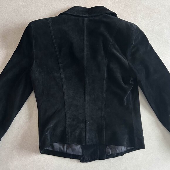 RARE Bebe Emma Suede Jacket ASO Katherine Pierce - Picture 6 of 11